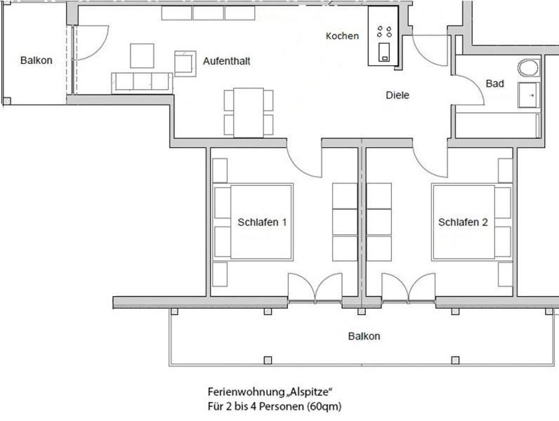 Ferienhaus Wetterstein Grainau Luaran gambar